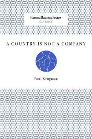 Cover of A Country Is Not a Company