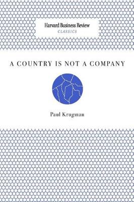 Book cover for A Country Is Not a Company
