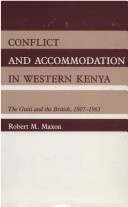 Book cover for Conflict and Accommodation in Western Kenya