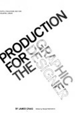 Cover of Production for the Graphic Designer