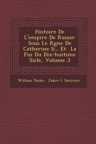 Cover of Histoire de L'Empire de Russie