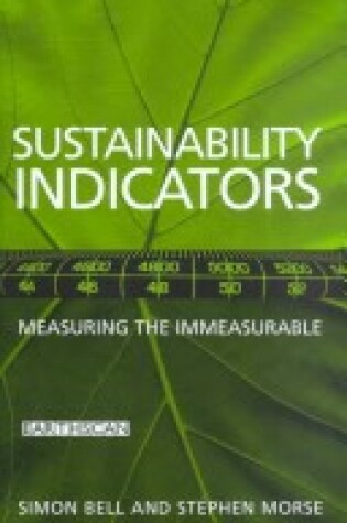 Cover of Sustainability Indicators