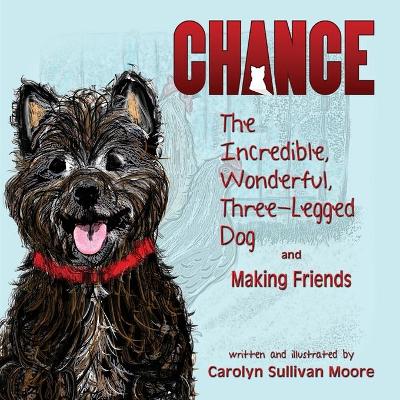 Book cover for Chance, The Incredible, Wonderful, Three-Legged Dog and Making Friends