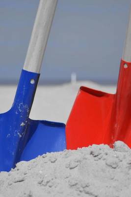 Book cover for A Red and Blue Shovel at the Beach