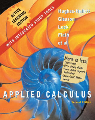 Book cover for Applied Calculus Active Learning Edition