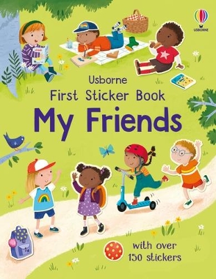 Book cover for First Sticker Book My Friends