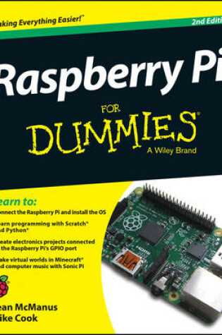 Cover of Raspberry Pi for Dummies 2E
