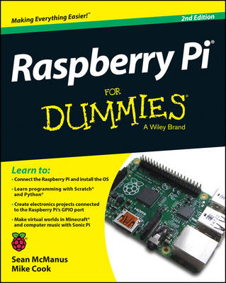 Book cover for Raspberry Pi for Dummies 2E