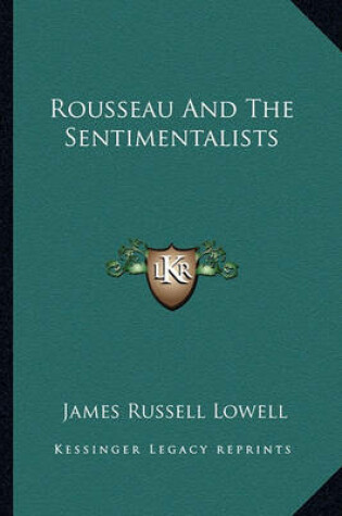 Cover of Rousseau and the Sentimentalists