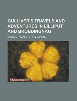 Book cover for Gulliver's Travels and Adventures in Lilliput and Brobdingnag