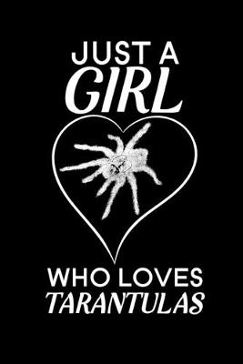 Book cover for Just A Girl Who Loves Tarantulas