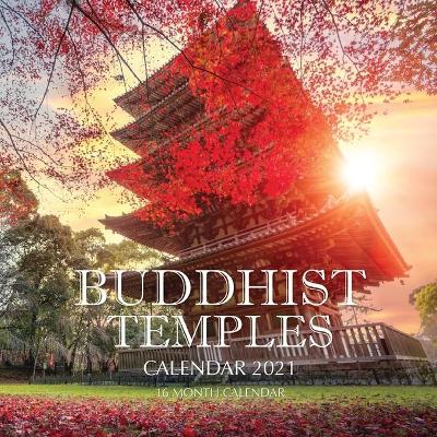 Book cover for Buddhist Temples Calendar 2021