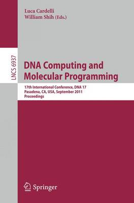 Book cover for DNA Computing and Molecular Programming