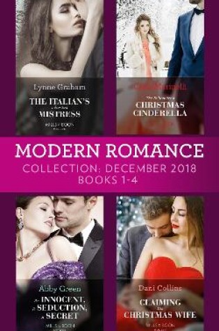 Cover of Modern Romance December Books 1-4