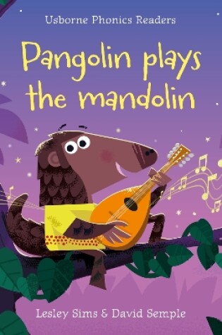 Cover of Pangolin plays the mandolin