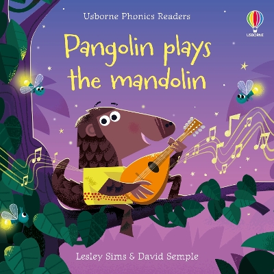 Book cover for Pangolin plays the mandolin