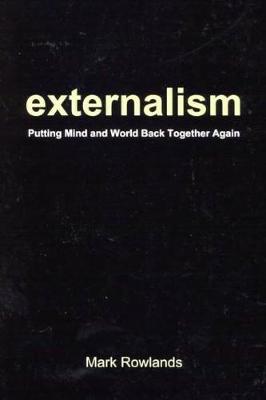 Book cover for Externalism