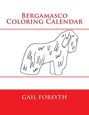 Book cover for Bergamasco Coloring Calendar