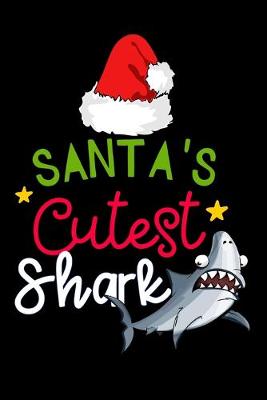 Book cover for santa's cutest Shark