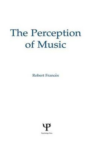 Cover of The Perception of Music