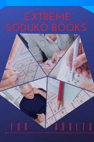 Cover of Extreme Soduko Books For Adults