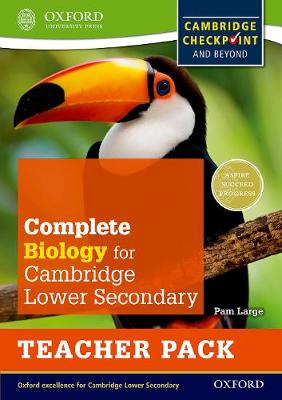 Book cover for Complete Biology for Cambridge Lower Secondary Teacher Pack