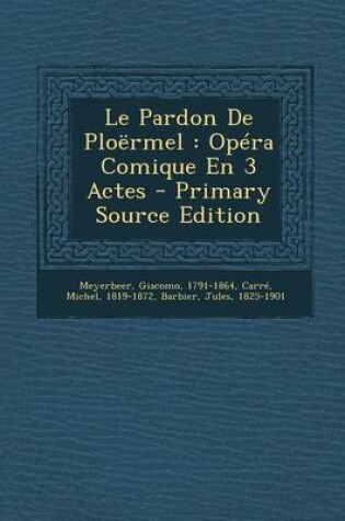 Cover of Le Pardon De Ploermel