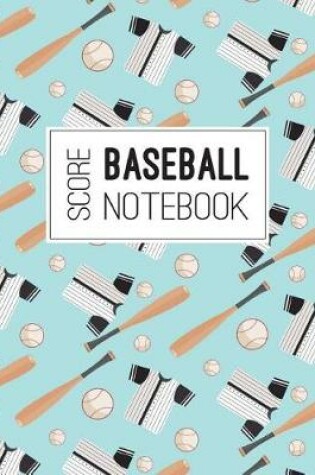 Cover of Baseball Score Notebook