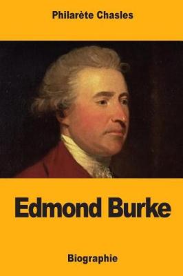 Book cover for Edmond Burke