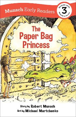 Book cover for The Paper Bag Princess Early Reader