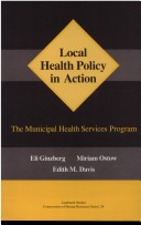 Book cover for Local Health Policy in Action