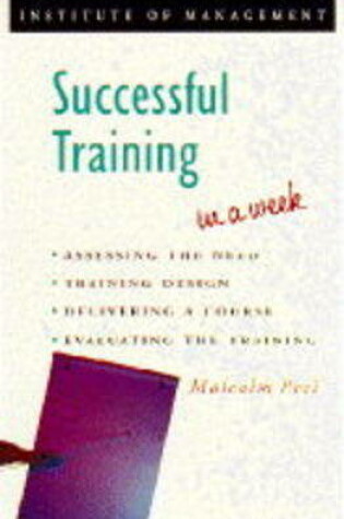 Cover of Successful Training in a Week