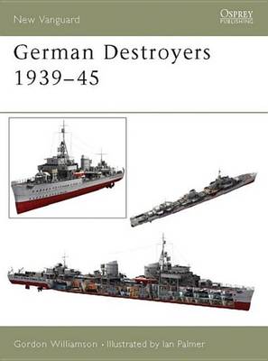 Book cover for German Destroyers 1939#45