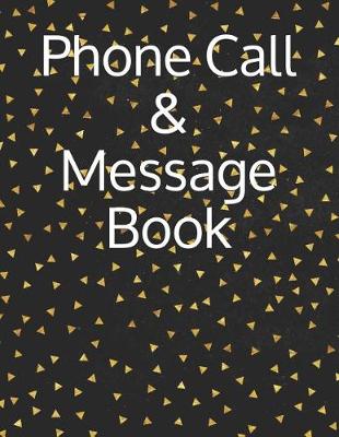 Book cover for Phone Call & Message Book