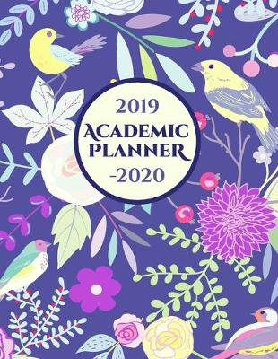 Book cover for 2019-2020 Weekly and Monthly Academic Planner