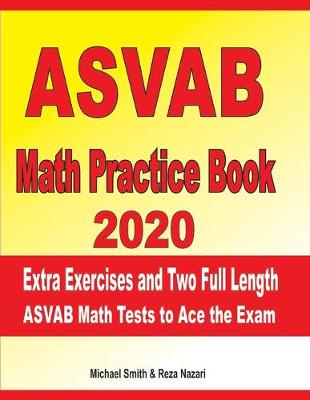 Book cover for ASVAB Math Practice Book 2020