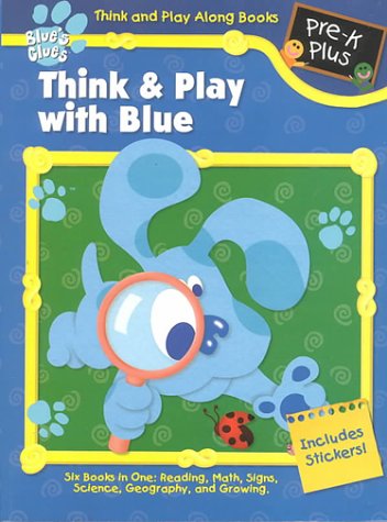 Book cover for Think & Play with Blue