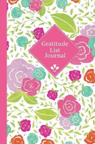 Cover of Gratitude List Journal