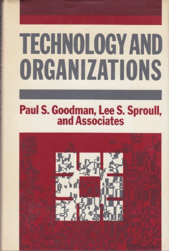 Cover of Technology and Organizations