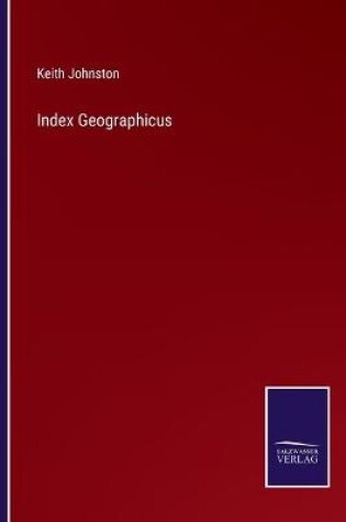 Cover of Index Geographicus