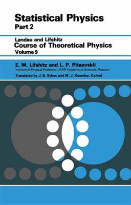 Book cover for Statistical Physics, Part 2