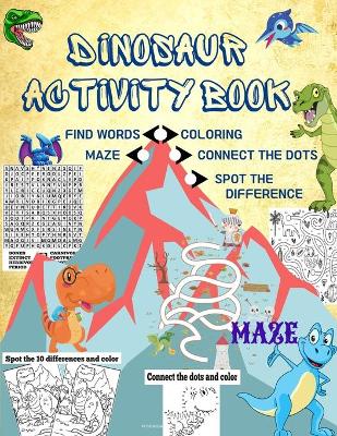Book cover for Dinosaur Activity Book