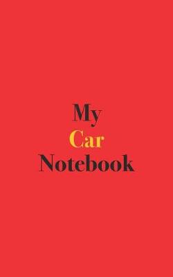 Book cover for My Car Notebook