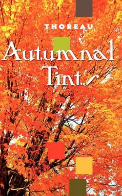 Book cover for Autumnal Tints