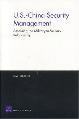 Book cover for U.S.-China Security Management