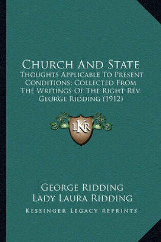 Cover of Church and State Church and State