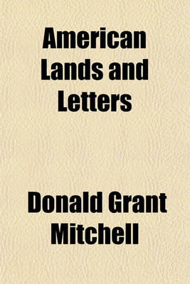 Book cover for American Lands and Letters (Volume 2); Leatherstocking to Poe's "Raven."