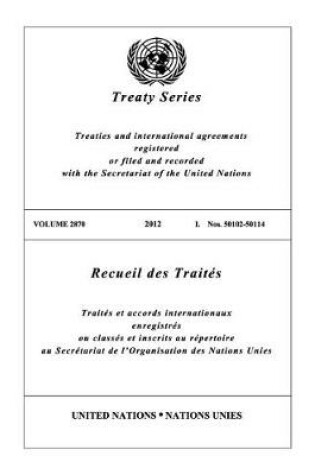 Cover of Treaty Series 2780
