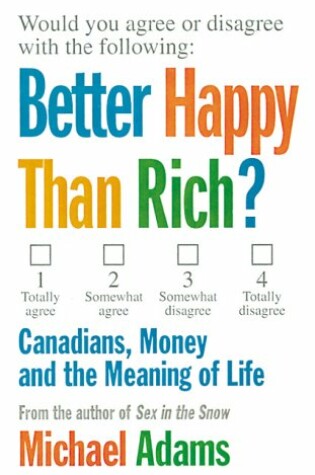 Cover of Better Happy Than Rich?