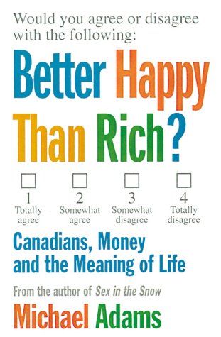 Book cover for Better Happy Than Rich?